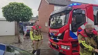 20-06-2026 Blikseminslag in Woning Tulpstraat Losser