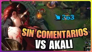 (Gameplay Perfecto) Akali NO pudo jugar esta partida 😈⚔️