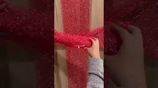 Christmas Door Decor | How to Make Christmas Door Bow Decoration | Viral Christmas Bow Decoration