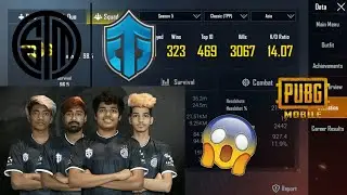 TSM ENTITY Player Stats | Pubg Mobile | FT. CLUTCHGOD, JONATHAN, Neyoo, ZGOD