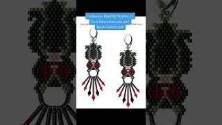 #halloween #halloweenlook #halloweenpattern #halloweenpatterns #beads #beadingtips #beadingislife