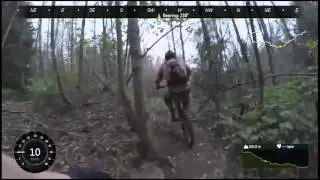 Riding Squidline on Sumas Mountain