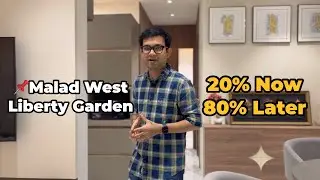 Flats for Sale in Malad West | Liberty Garden | Pay 20% Now 80% Later  📞8356056856 #mumbairealestate
