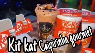 COMO FAZER CAIPIRINHA GOURMET SORVETE NO COP&Atilde;O 770 ml kit kat adega