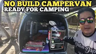 A Simple No Build Set up, anyone can do | Suzuki Minivan | Campervan 