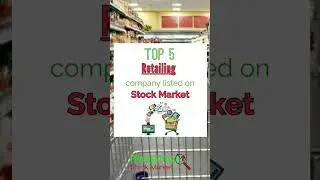 Top 5 Retail company listed on Stock Market | Retailing stocks in India | NSE | Sensex