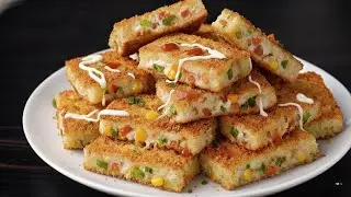 ब्रेड का इतना टेस्टी और नया नाश्ता कि सब पूछेंगे केसे बनाया | breakfast recipe | bread ka nasta |