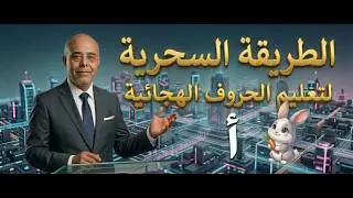 الطريقة السحرية لتعليم الحروف الهجائية .. الحلقة الأولى .. حرف الألف ...كل  ما تحتاجه عن حرف الألف