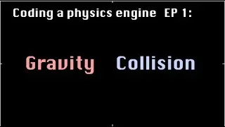 Building a Physics Engine in Python! | Devlog #1 (Gravity & Collisions)