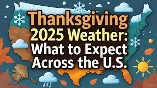Погода на День благодарения 2025: чего ожидать в США #Thanksgiving2025 #USWeather #FarmersAlmanac