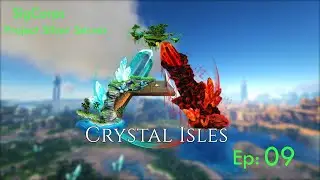 Ark  PS Crystal Isles Ep-09 Landing pad design