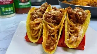 Spaghetti Tacos