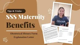 SSS MATERNITY BENEFITS | OBSTETRICAL HISTORY FORM AND EXPLANATION LETTER│Ate Mel
