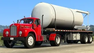 Mack B series Scenic Drive Through Canada | American Truck Simulator