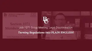 1071 Group Meeting  Legal Discrimination