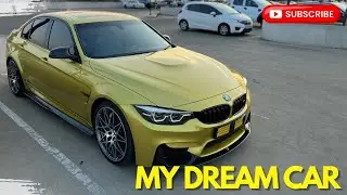 Super clean BMW M3 F80. Having  to much fun on the streets!!!!!