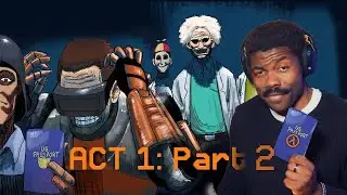 Half Life VR, но ИИ обладает самосознанием (АКТ 1 ЧАСТЬ 2) | The Chill Zone Reacts