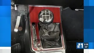 WATCH: Attempted vehicle theft ruined by stick shift