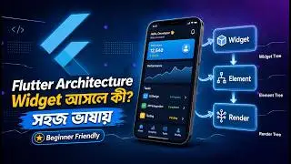 Flutter Architecture Explained | Widgets & Render Tree (Beginner Guide)
