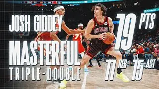 JOSH GIDDEY MAKES HISTORY!! Dominates in Bulls Win