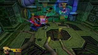 [PS1 4K] Crash Bandicoot: Warped - Boss - Neo Cortex