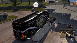ETS2 1.32 /OFF / MAP BRASIL TOTAL BUS G7 1200 / ขับบัสส่งผู้โดยสาร สักงาน..55