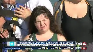 Special Olympics team practices for Battle on the Blueway