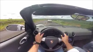 Onboard Porsche Boxster Manual (987) vs Boxster (981) vs F430 Spider