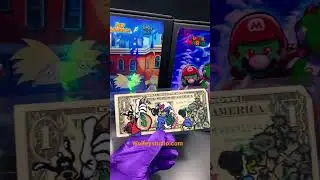 Making Mikey Mouse on Real Dollars ! (DOLLAR ART CHALLENGE)