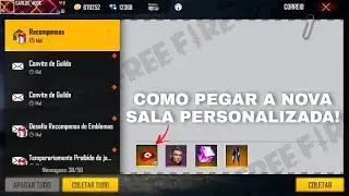 COMO GANHAR A NOVA SALA PERSONALIZADA DE GRA&Ccedil;A! CAL&Ccedil;A ANGELICAL DE VOLTA MAIS FACIL DE PEGAR? FREEFI