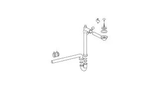 How to assemble IKEA water trap in North America
