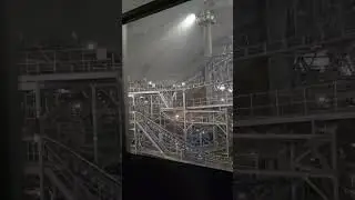☆Space Mountain with the lights on! (filmed from the People Mover) #starless #disney #spacemountain☆