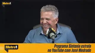 Programa Sintonia estreia no YouTube com Jos&eacute; Medrado