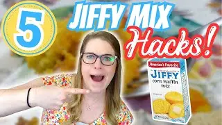 5 MIND-BLOWING Hacks to amp up your Jiffy Cornbread Mix | Easy Recipes using JIFFY MIX