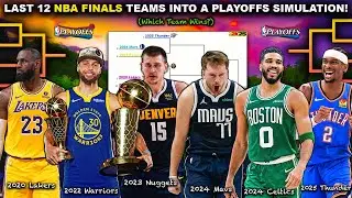 I Put the Last 12 NBA Finals Teams Into a Playoffs! (2K25 Simulation)