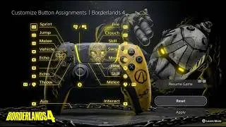 Borderlands 4 &middot; PS5 &middot; Settings