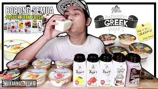 BELI SEMUA AIR FARM FRESH & YOGURT BAHARU ! TERPENGARUH GEGAR VAGANZA FINAL | ASMR MUKBANG