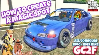 How to 😎 Create a Magic Spot 🔥 Glitch GC2F 💯 PS4 PS5 XBOX GTA5 GCTF GTA Online Give Cars to Friends