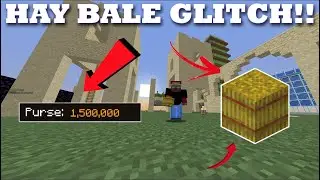 Hypixel Skyblock Hay bale duplication glitch!!