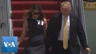 Trump Returns to Washington After Japan Trip