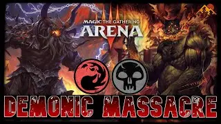 HELL TERROR SACRIFICE | MTG Arena - Rakdos Demon Berseker Sacrifice Menace Standard Deck