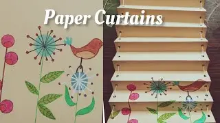 How To Make Easy Paper Curtains