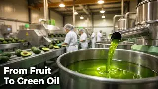 Inside a Modern Avocado Oil Factory
