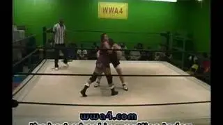WWA4 pure wrestling Johnathan Gresham vs TK Parker