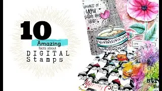 10 AMAZING facts about digital stamps & how they make cardmaking EASIER