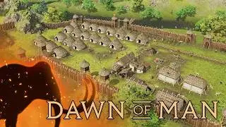 Fully Fortifying The Village - Dawn of Man