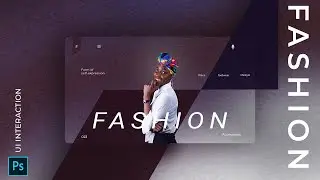 Fashion Ads UI Design Using Photoshop | UI/UX, Photoshop, Visual design |