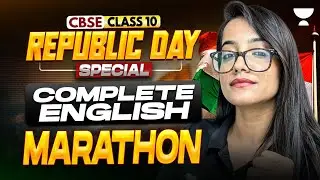 Republic Day Special | Class 10 English Marathon 🔥 | English TOP PYQs (2023&ndash;2025) | Juhi Ma'am