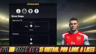 FIFA15 VIRTUAL PRO LOOK A LIKE | JACK WILSHERE