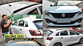 Baleno 2022 Abs Roof Rail‼️Body Fitted Original Abs ✴️ Full Installation video 🔥